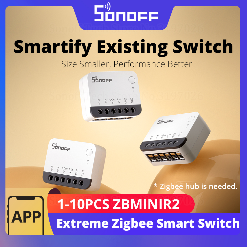 SONOFF ZBMINIR2 Zigbee Smart S - Sonoff Basic 评论和价格