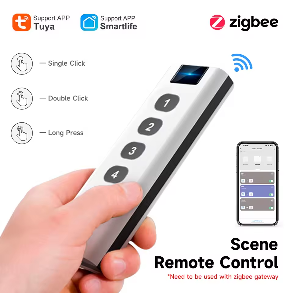 Tuya ZigBee Intelligent Scene  - Tuya 4 Channel 评论和价格