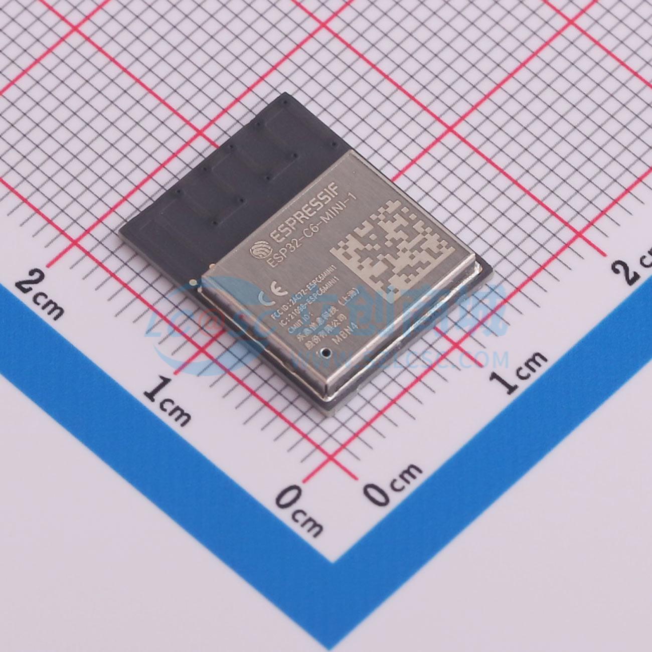 4pcs ESP32-C6-MINI-1-N4 SMD-53 - Smart Home Module Iot 评论和价格