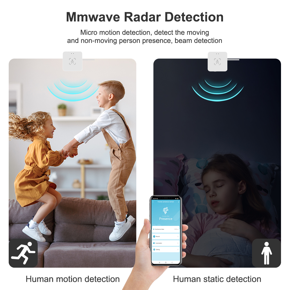 Tuya WiFi/ Zigbee Smart Human  - Home Assistant Tuya 评论和价格