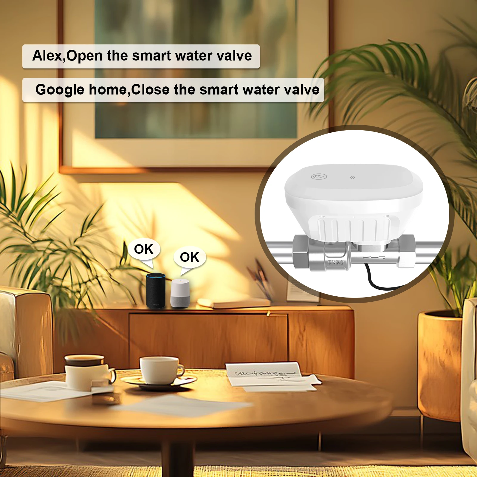 Water Valve WiFi Smart Control - Home Assistant Tuya 评论和价格