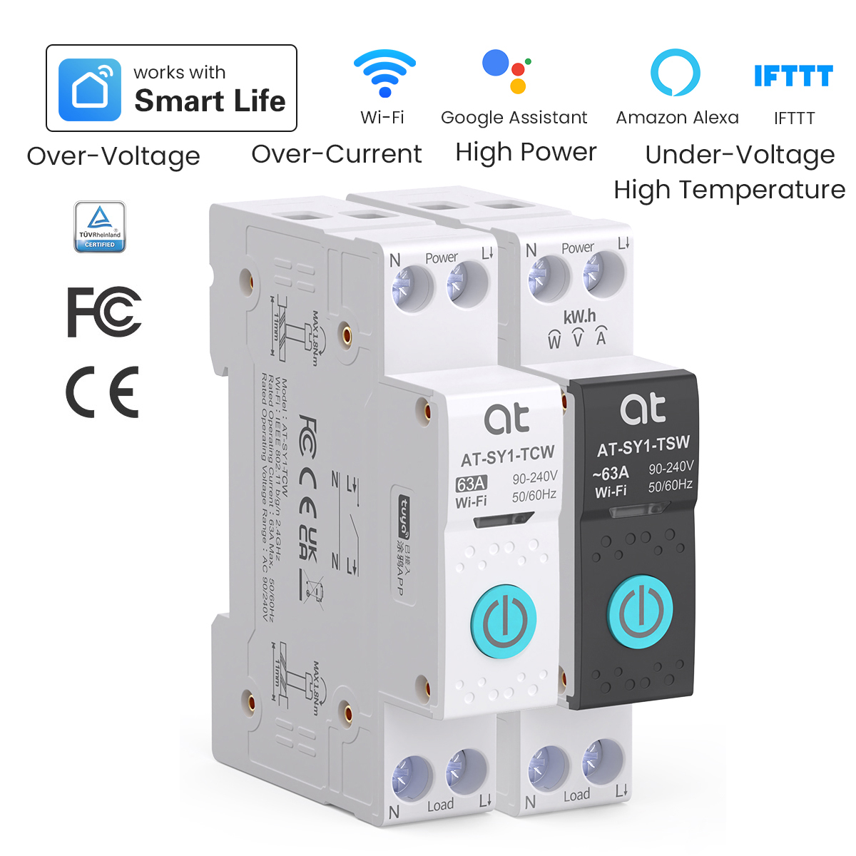 Tuya WiFi Circuit Breaker Smar - Smart Relay Tuya 评论和价格