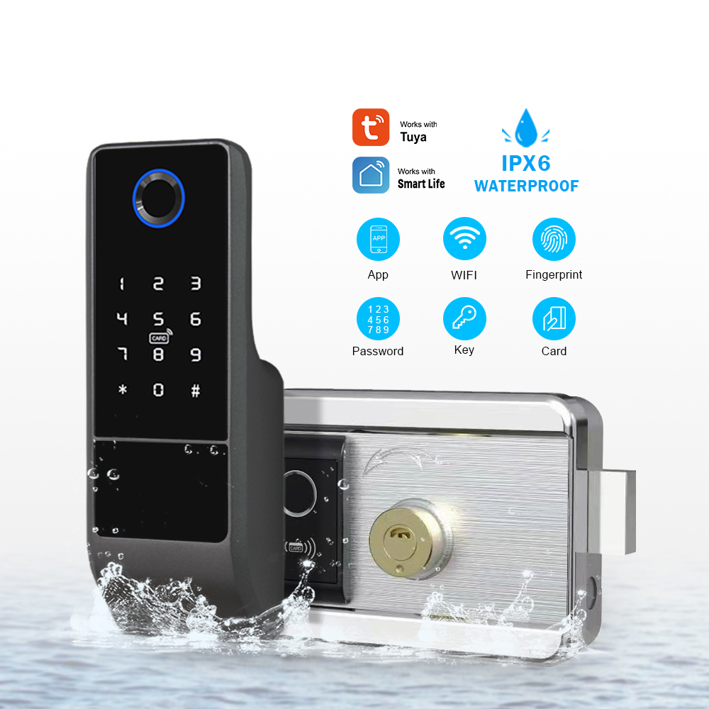 Waterproof Tuya APP WiFi Lock  - Tuya Smart 评论和价格