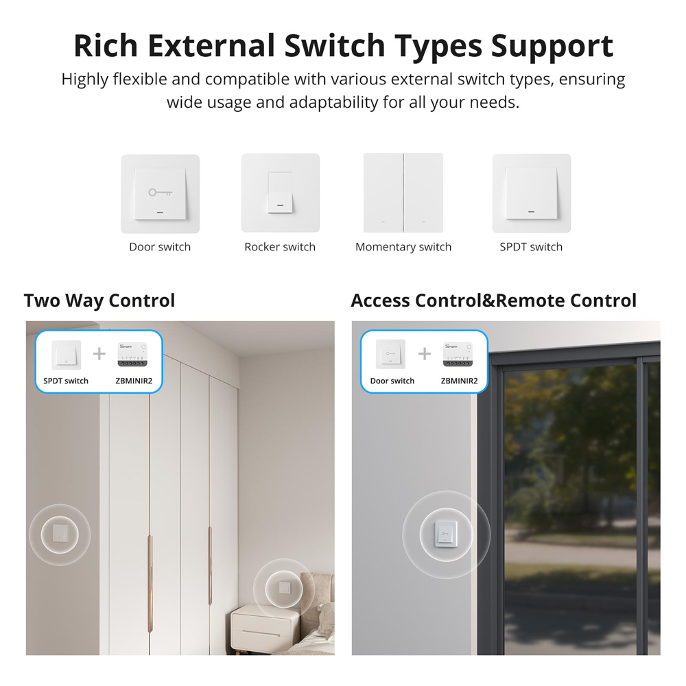SONOFF ZBMINIR2 Extreme Zigbee - Sonoff Basic 评论和价格