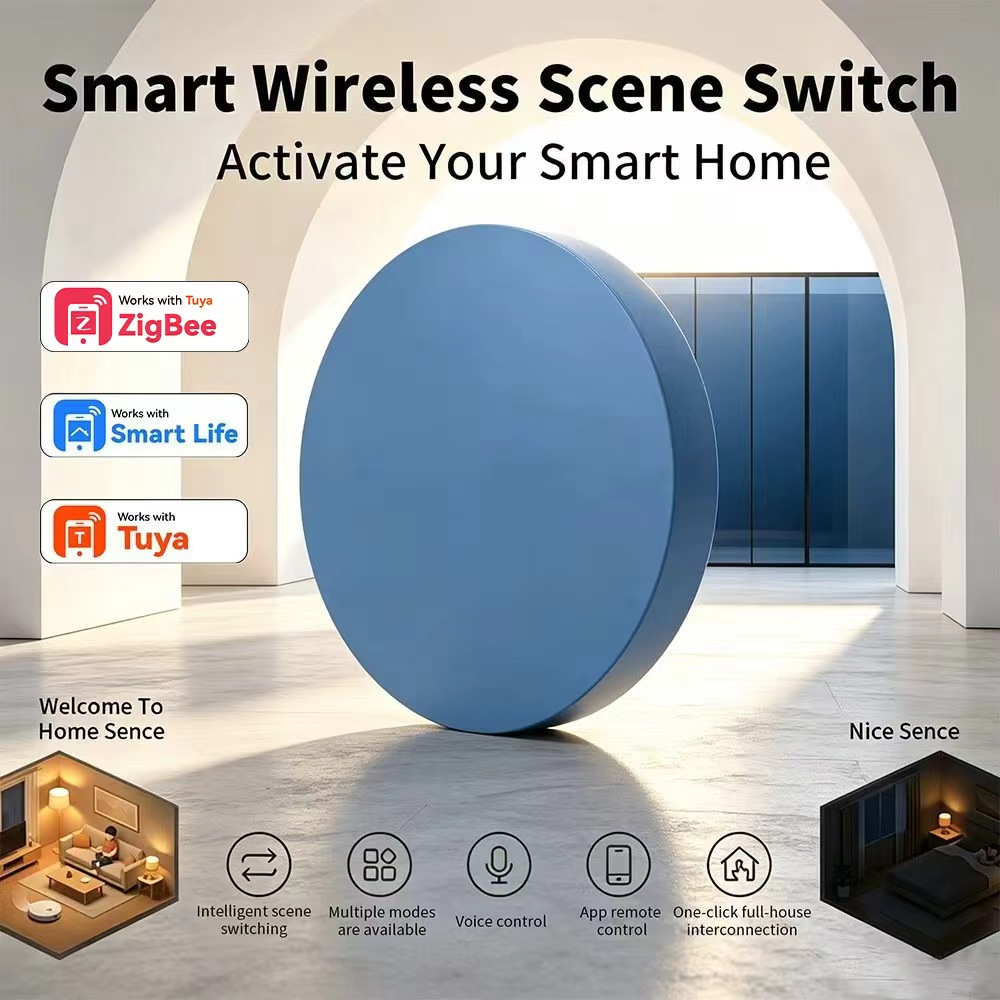 HIMOJO Zigbee Smart Scene Push - Smart Relay Tuya 评论和价格