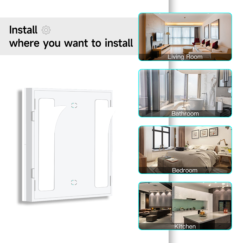 Tuya ZigBee 3.0 Smart Scene Sw - Tuya 4 Channel 评论和价格
