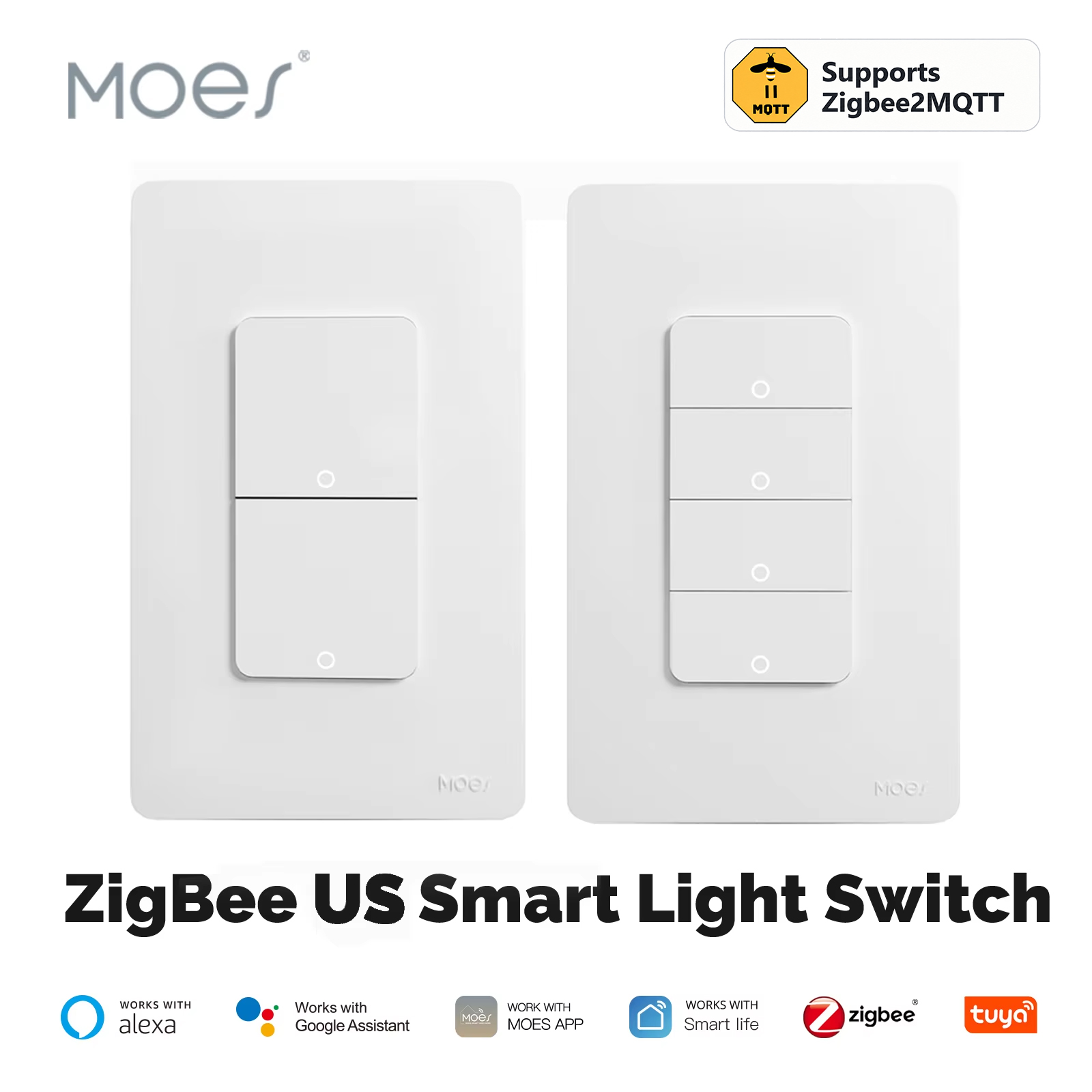 MOES Tuya ZigBee Smart Light S - Sonoff Basic 评论和价格