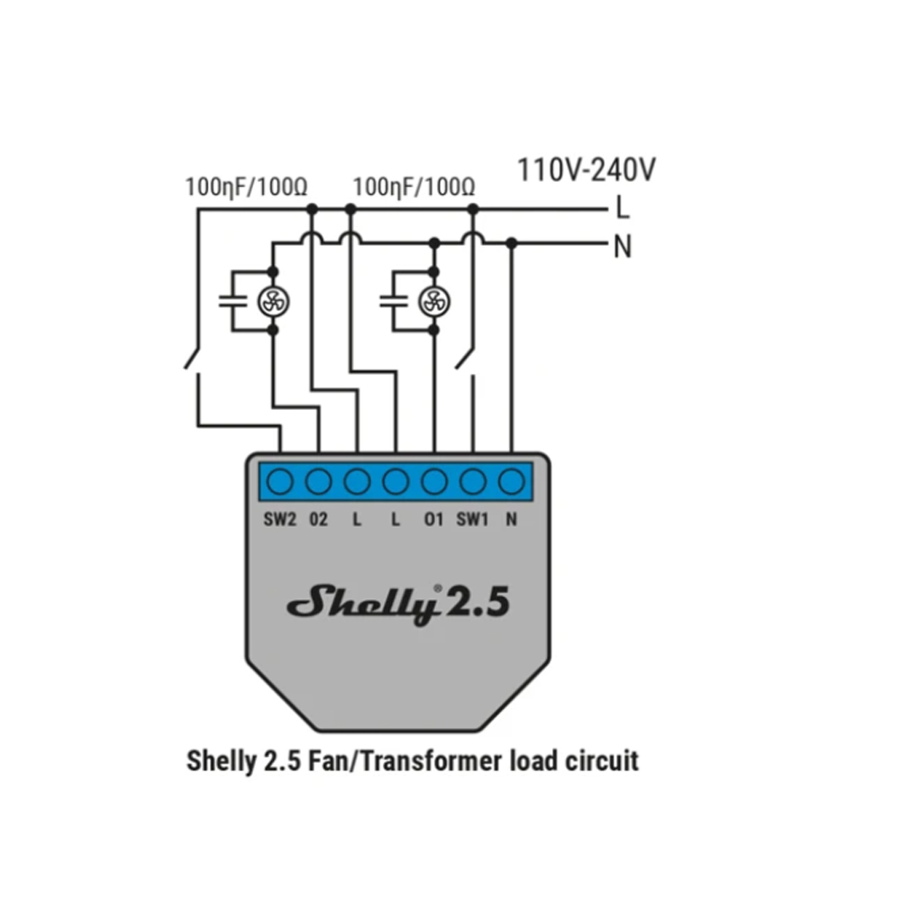 Shelly RC Snubber Еnergy Absor - Shelly Plug 评论和价格