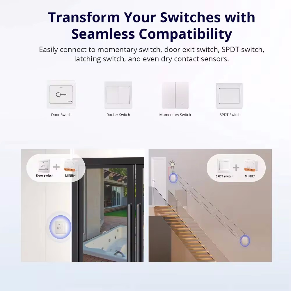 Smart Wifi Switch SONOFF Mini  - Sonoff Mini R4 评论和价格